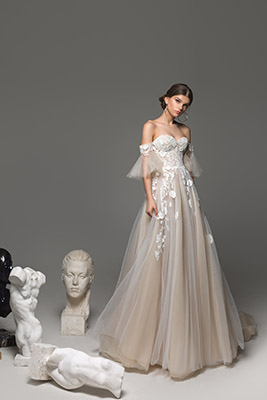 Suknia ślubna suknia ślubna Hope z kolekcji Evalendel  