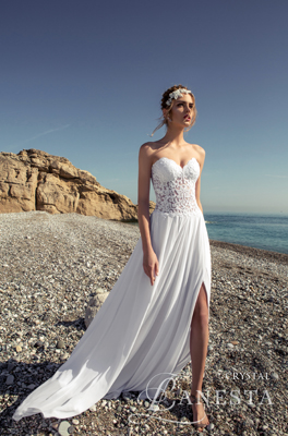 Suknia ślubna Crystal 4 z firmy Lanesta  