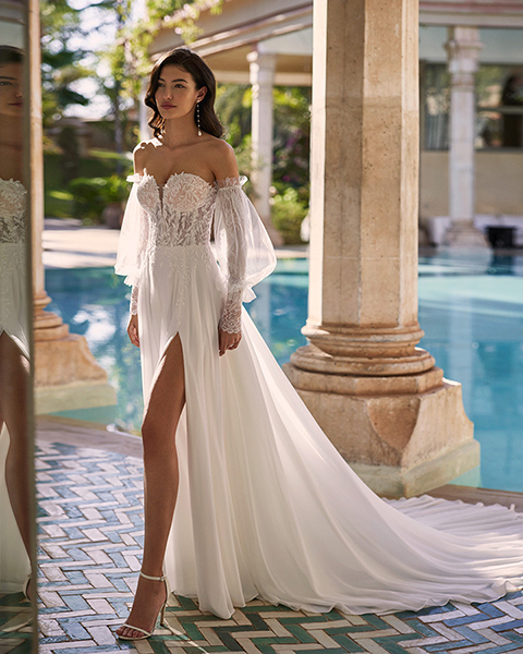Suknia ślubna suknia ślubna 8N32_ANGELA_ADRIANA_ALIER_1 z kolekcji luna-novias  